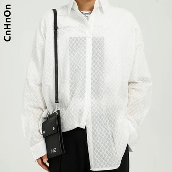 Pomlad novih izdelkov v korejskem slogu preprosta majica za moške val točke ruffian lep majica trend M6-F-C32-2