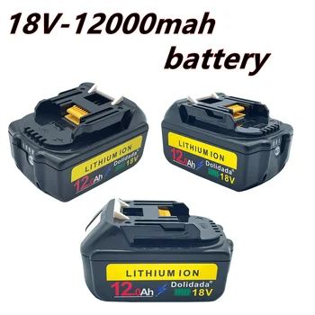 Novo bl1860 polnilna baterija 18V 12000mah Makita Li ionska baterija 18V bl1840 bl1850 bl1830 bl1860b LXT 400 + polnilec