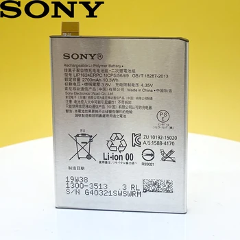 Sony Prvotne 2700mAh LIP1624ERPC Baterija Za Sony Xperia X F8131 F8132 Mobilnega Telefona Najnovejše Proizvodnje Visoke Kakovosti Baterije