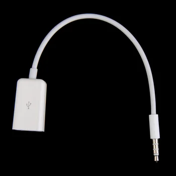 3,5 mm Avto AUX Pomožni Avdio Vtič Priključek za Kabel USB Avto Avdio Predvajalnik Glasbe MP3, 3.5 mm Moški USB A Ženski Adapter Kabel TF/SD