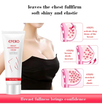 Breast Enlargement Smetana, ki Učinkovito Popolno Elastičnost Prsi Ojačevalec Povečanje Tiščanje Big Prsi Krema za Telo 40g Vratu Masaža