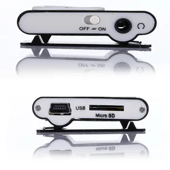 2019 Novo Stilsko Ogledalo Prenosni MP3 Predvajalnik Mini Clip MP3 Predvajalnik Walkman Šport Mp3 Predvajalnik Glasbe Dropshipping