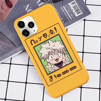 JAMULAR Cute Anime Hunter X Hunter Primeru Telefon Za iPhone XS MAX 11 Pro 7 SE 2020 XR X X X X 8 6 Plus Fant Mehki Silikonski Pokrov Mat Vreča