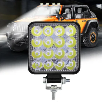 4pcs Avto LED Bar Worklight 48W Offroad Delo Svetlobe, 12V Luči za Meglo Lučka 4x4 LED Traktor Smerniki Žarnice Pozornosti za Tovornjak ATV 4 i