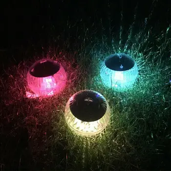 Nova Zunanja Plava pod vodo Žogo Lučka LED Varčevanje z Energijo Lotus Luči Bazen Stranka Noč Svetlobe Vodnjak Dekoracijo