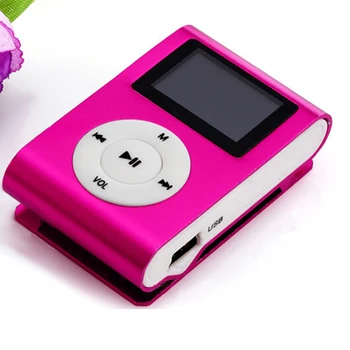 MP3 Predvajalnik Mini Posnetek USB Glasba Predvajalnik za Podporo 16GB / 32GB SD TF Preprost Prenosni MP3 Predvajalniki Moda 3.5 mm Stereo