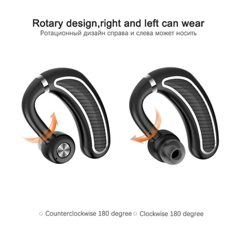 Viseče Ušesa Podjetja Bluetooth Brezžične Slušalke Športne Proste Roke za Stereo Slušalke Za Android IOS Auriculares Bluetooth
