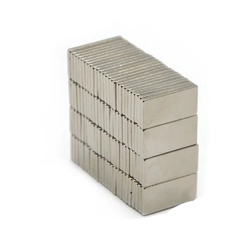 10/20/50/100 Kos 20x10x2mm Magnet Pravokotnik Hladilnik Magnet N35 Super Zmogljiv Neodymium Magne Meri DIY Majhen Magnet
