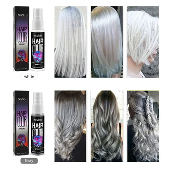 Novo 5Color Tekoče Hair Spray Unisex Party Cosplay Uporabo Začasne Lase Barve za Barvanje Tonirana Trajno Varnost Las Styling Art Lase
