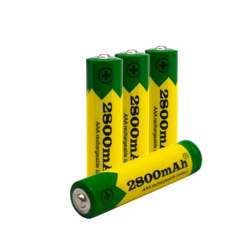 2-20PCS AAA Alkalne Baterije 2800 MAH 1,5 V AAA polnilne baterije za Baterije Daljinski upravljalnik Igrača Baterije Lahka Baterija