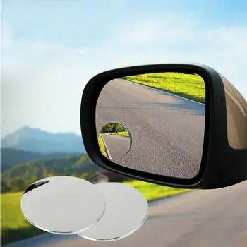 Avtomobilska dodatna Oprema Majhne Okrogle Ogledalo Avto Rearview Mirror Slepa Pega, širokokotni Objektiv 360 stopinj Rotacija, Nastavljiva