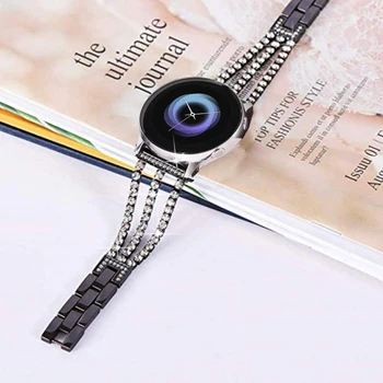 Ženske Diamant Nakit Band Za Huawei Watch GT 2 Pro Watch Trak Čast GS Pro / ES Huawei GT2 Pro 20 mm 22 mm Zapestnica Watchband