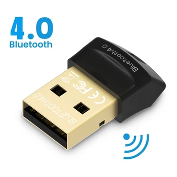 USB Bluetooth Dongle 4.0 Adapter za Brezžični Bluetooth Audio (zvok Bluetooth Oddajnik Za PC Računalnik Prenosni Zvočnik Miško Bluetooth Adapter