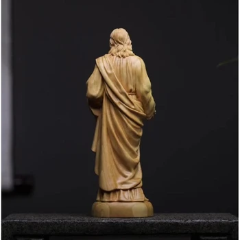 Lesene Jezus Doma Dekoracijo Verske Šimšir Kip
