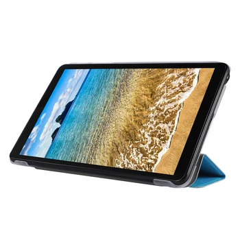Funda Samsung Galaxy Tab A 8.0 2019 SM-P200 SM-P205 P200 P205 WI-FI 3G LTE Smart Cover Magnetni Primeru Projekcijska Stojala Coque