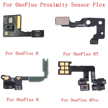 Svetlobni Senzor Bližine Flex Trak Za OnePlus 6 6T 7 7Pro 8 8 Pro Senzor Bližine Flex Kabel Nadomestni Deli