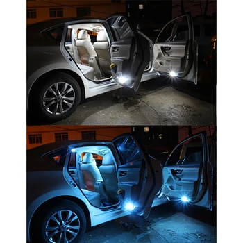 10pc X Napak LED Žarnice Notranje Luči Komplet Za Mercedes-Benz razred SL R230 SL500 SL600 SL55 AMG (2002-2008)